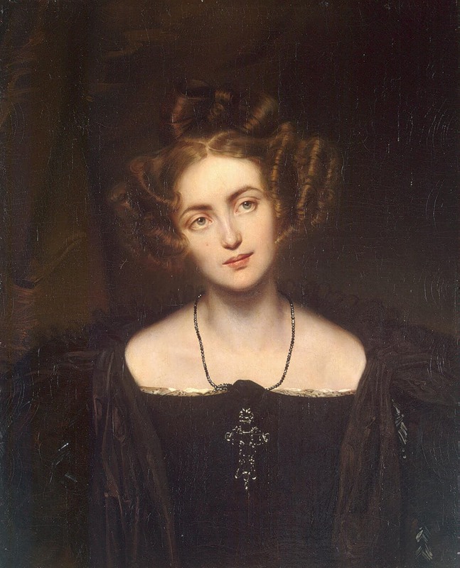 Henriette sontag in her donna anna costume 1831, painting of paul delaroche