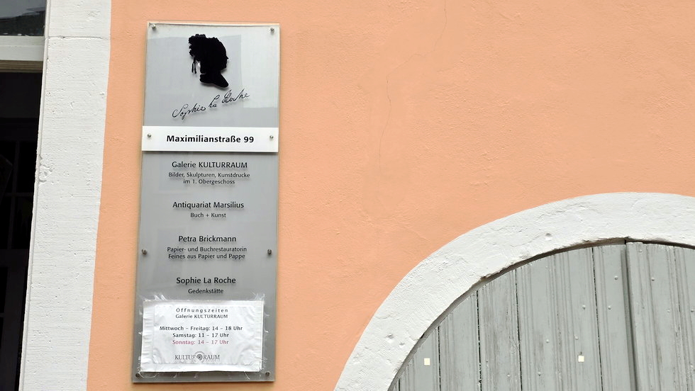 Sophie LaRoche Gedenkstätte-0002 Sophie laroche gedenkstätte 0002